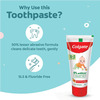 Colgate Toothpaste For Kids (0-2 Years) Natural Fruit Flavour Fluoride Free - 70G Tube