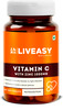 Liveasy Wellness Vitamin C (990Mg) With Zinc (10Mg) - Powerful Immunity Booster - 60 Veg Tablets