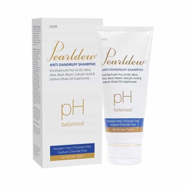 Pearldew Anti-Dandruff Shampoo 100 Ml | Aloe | Mint & Neem | Salicylic Acid (Pack Of 4)