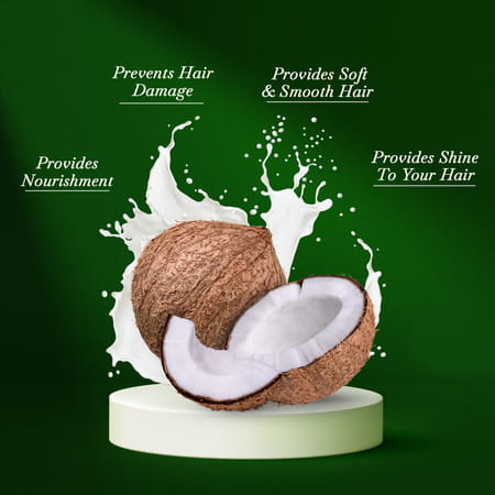 Meera Enrich Conditioner For Strong & Nourish Hair,With Kerala'S Coconut Milk,Paraben Free,250ml