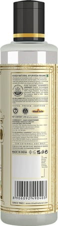 Khadi Natural Orange Lemongrass Hair Conditioner Sls & Paraben Free 210 Ml