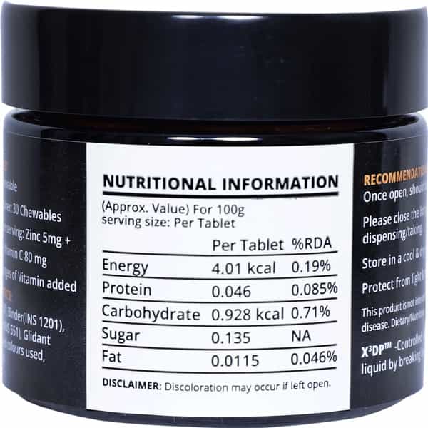 Literal Iron (Apple Cranberry Flavour) Haemoglobin Improvement-1 Bottle (60 Lozenges)