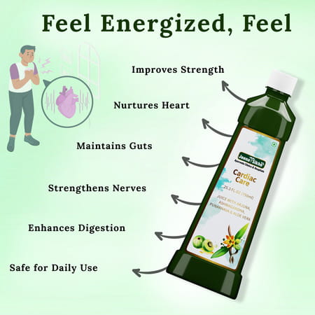 Jeena Sikho Cardiac Care Juice For Healthy Heart Wellness - 750Ml (Pack Of 2)