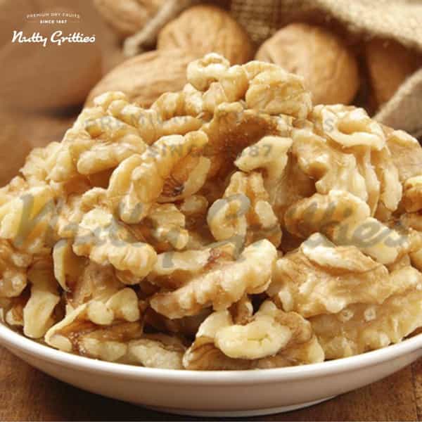 Nutty Gritties California Walnut Kernels| Rich In Omega 3 - 200G