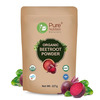 Pure Nutrition Organic Beetroot Powder For Eating | Drinking | Hair Care & Face Packs - 227G