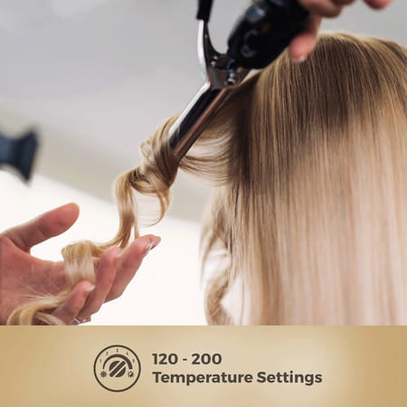 Syska Hc800 Salonfinish Electric Hair Curler (Barrel Diameter: 19 Mm)