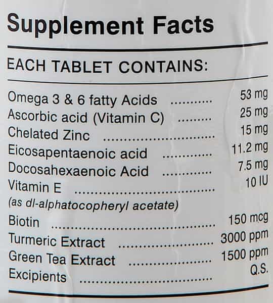 Drools Absolute Skin & Coat Tablet- Dog Supplement 110 Pieces
