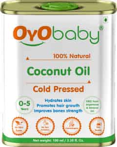 Oyo Baby Virgin Coconut Oil For Skin & Hair (cold Pressed Coconut Oil) 100ml