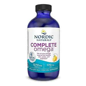 Nordic Naturals Complete Omega 3 Fish Oil 1270 Mg Epa & Dha With Gla | Oa 8 Fl Oz 237 Ml