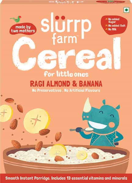 Slurrp Farm Ragi Almond And Banana - 200G