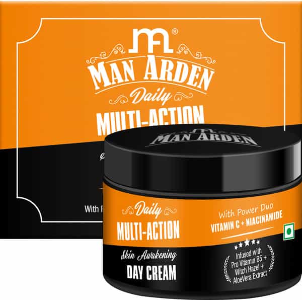 Man Arden Daily Multi-Action Skin Awakening Day Cream Vitamin C + Spf 25 Uva/Uvb Pa+++ 50G