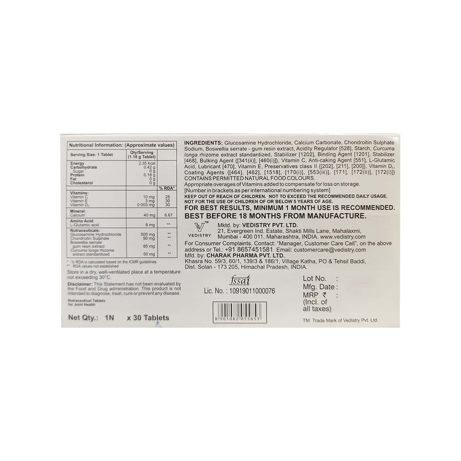 Buy Go365 Nutra Nutraceutical Tablets Box Of 30 Online & Get Upto 60