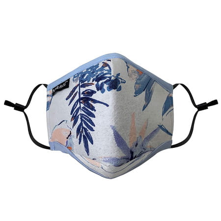 Khadi Essentials Pure&Safe 5 Layered Designer Reusable Washable Ken95 Face Mask Floral (Pack Of 2)
