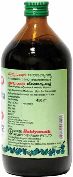 Baidyanath Asli Ayurved Jirakadyarishta 450 Ml