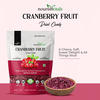 Nourishvitals Cranberry Fruit Dried Candy 200g - 100% Natural & Mouth Wateringly Good