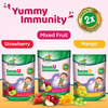 Zandu Immu Tasty Ayurvedic Strawberry Immunity Soft Chews Packet Of 14