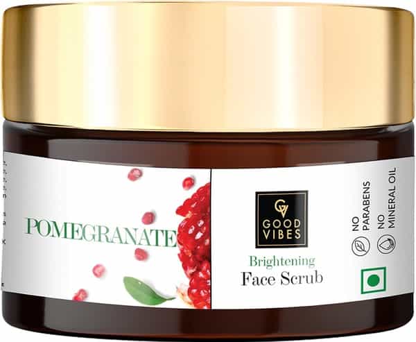 Good Vibes Brightening Face Scrub - Pomegranate - 50 Gm