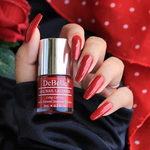 Debelle Nail Polish Combo Set Of 9 Mermaid Tears - Maroon | 72 Ml (8Ml Of Each) Gift For Girls