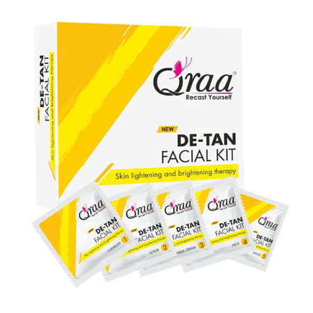 Qraa New De-tan Facial Kit Box