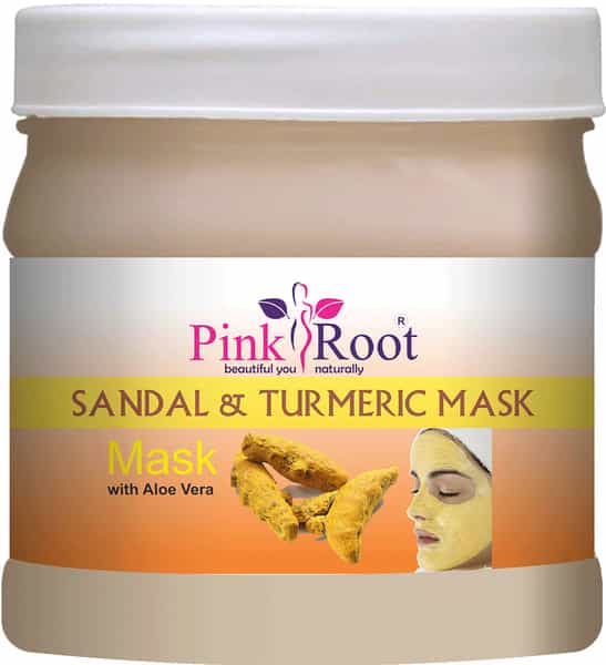 Pink Root Sandal & Turmeric Mask Mask With Aloe Vera 500Gm