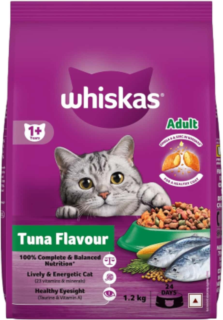 Whiskas Adult Pocket Tuna 1.2 Kg