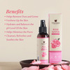 Upakarma Ayurveda Premium Pure Natural Rose Water Spray Gulab Jal-120Ml