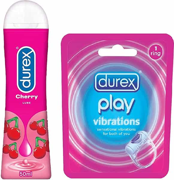 Durex Cherry (50Ml)+Ring (1No.)