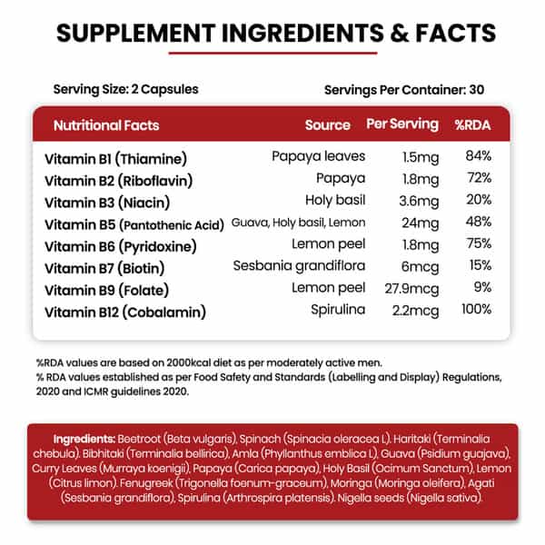 Vlado's Himalayan Organics Natural Vitamin B12 - 60 Veg Capsules