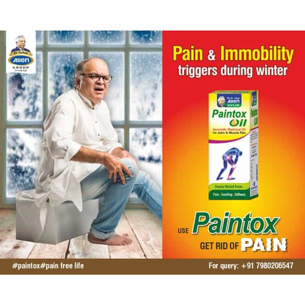 Allen Laboratories Paintox Oil 100 Ml (Pack Of 3)