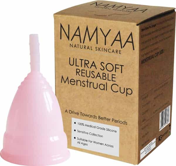 Namyaa Ultra Soft Small Reusable Menstrual Cup | 100% Medical Grade Silicone| Fda Compliant - 50 G