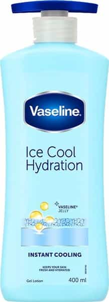 Vaseline Ice Cool  Hydration Lotion  Bottle Of 400 Ml
