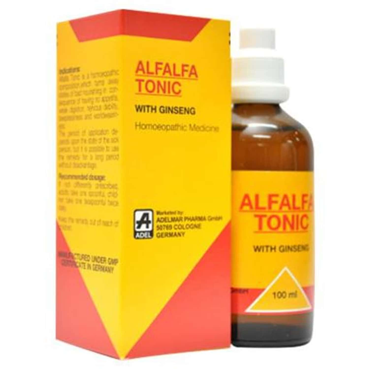 Adel Alfalfa Tonic With Ginseng 100 Ml