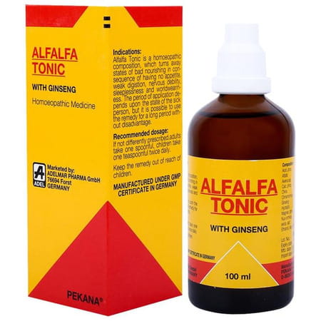 Adel Alfalfa Tonic With Ginseng 100 Ml