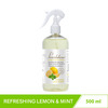 Pearldew Sanitizer Spray (Lemon & Mint) 500 Ml | Aloe & Neem | Paraben Free (Pack Of 4)