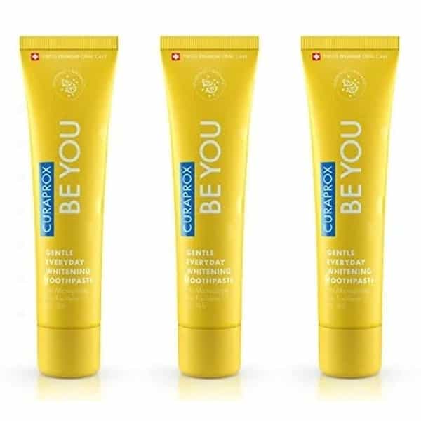 Curaprox Gentle Everyday Whitening Toothpaste (Grapefruit) 60Ml X Pack Of 3 Toothpaste