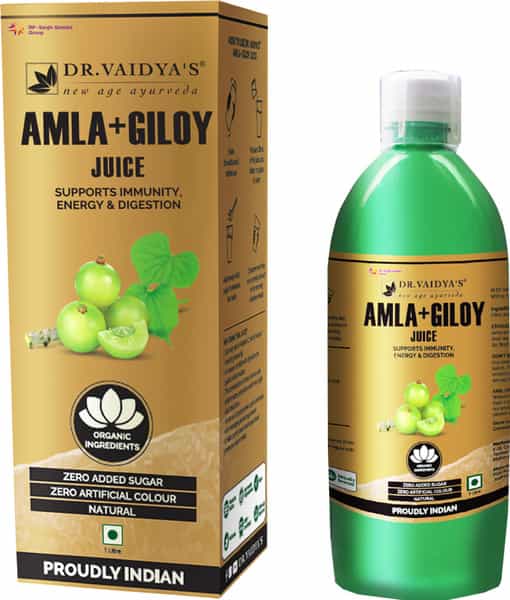 Dr. Vaidya's Amla And Giloy Juice - 1 Litre