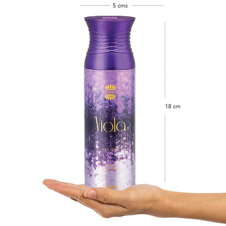 Ajmal Wisal Dhahab & Viola Deodorant Spray Gift For Men & Women (200 Ml Pack Of 2)
