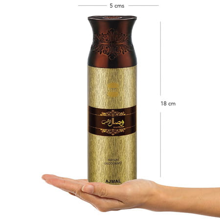 Ajmal Wisal Dhahab & Viola Deodorant Spray Gift For Men & Women (200 Ml Pack Of 2)