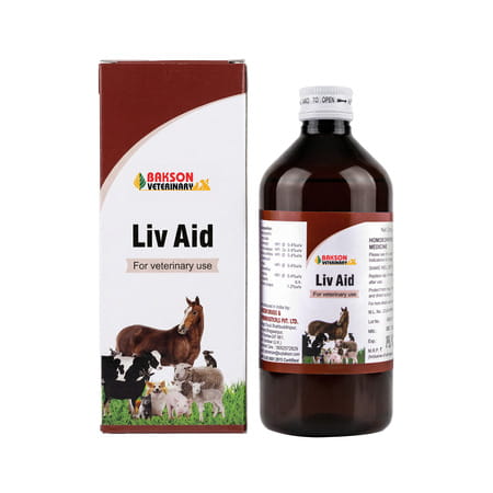 Bakson Veterinary Liv Aid | For Veterinary Use | 450 Ml