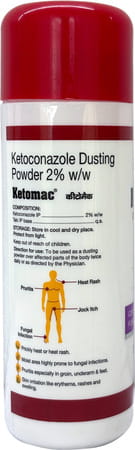 Ketomac Anti Fungal Anti-Itching Dusting Powder 100 Gm (Pack Of 2)