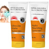 Dermistry Ultra Matte Finish & 1% Hyaluronic Acid Oily Dry All Combination Skin Spf 50 Sunscreen