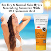 Dermistry Ultra Matte Finish & 1% Hyaluronic Acid Oily Dry All Combination Skin Spf 50 Sunscreen