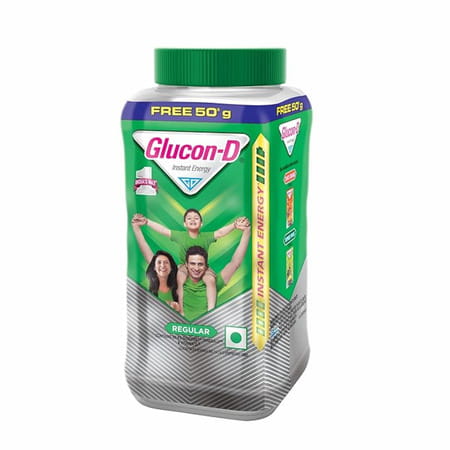 Glucon-d Regular Powder 200 Gm + 50 Gm Free Combipack 1 No's