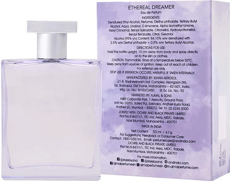 And Ethereal Dreamer Eau De Parfum 50ml For Women Crafted By Ajmal