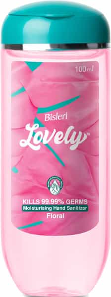 Bisleri Lovely Hand Sanitizer Gel - 100 Ml