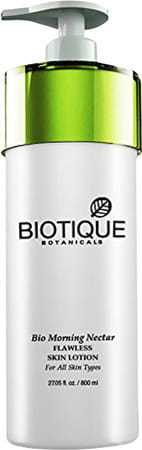 Biotique Bio Morning Nectar Flawless Skin Lotion For All Skin Types 800 Ml