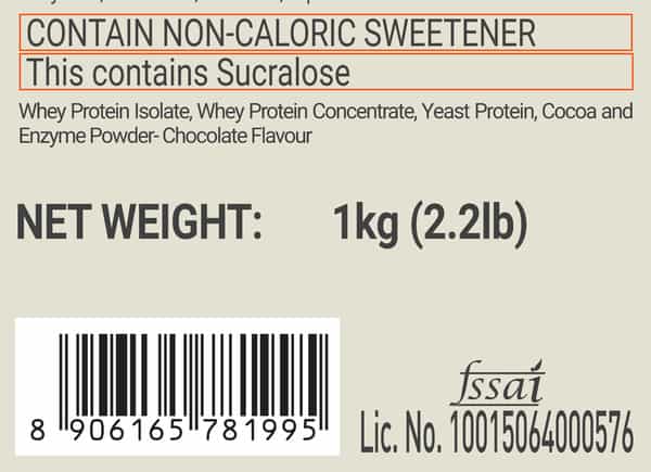 Fuelone Whey Max Protein Blend | Chocolate | 1Kg (2.2Lbs) | 27G Protein Per Scoop
