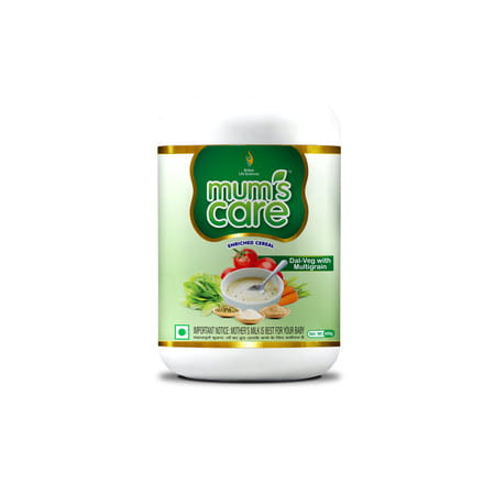 Mums Care | Dal Veg With Multigrain | 6th Month Onwards | Powder | Box | 300 Gm