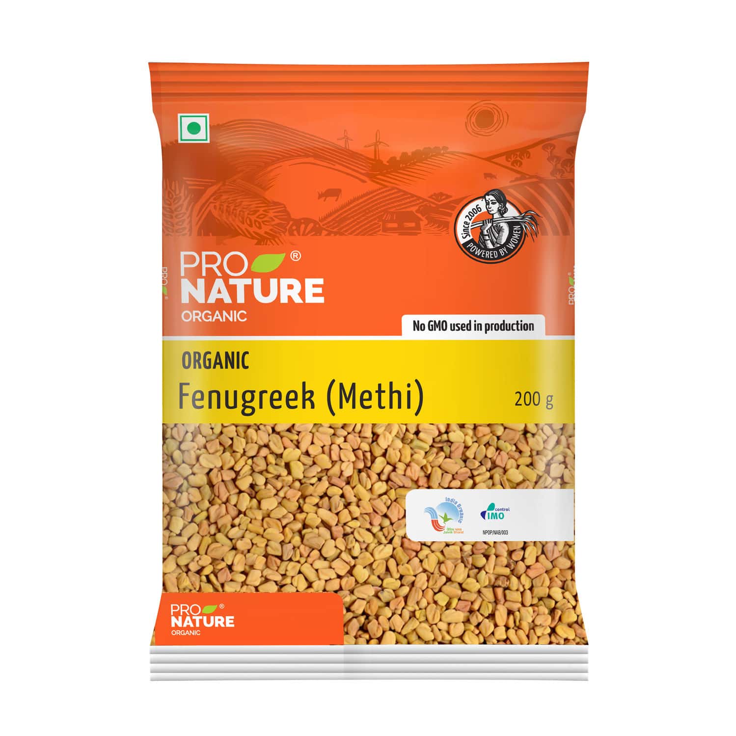 Pro Nature Organic Fenugreek (Methi) 200g