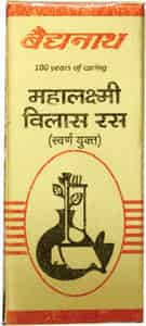 Baidyanath Asli Ayurved Mahalaxmivilas Ras With Gold - 10 Tablets